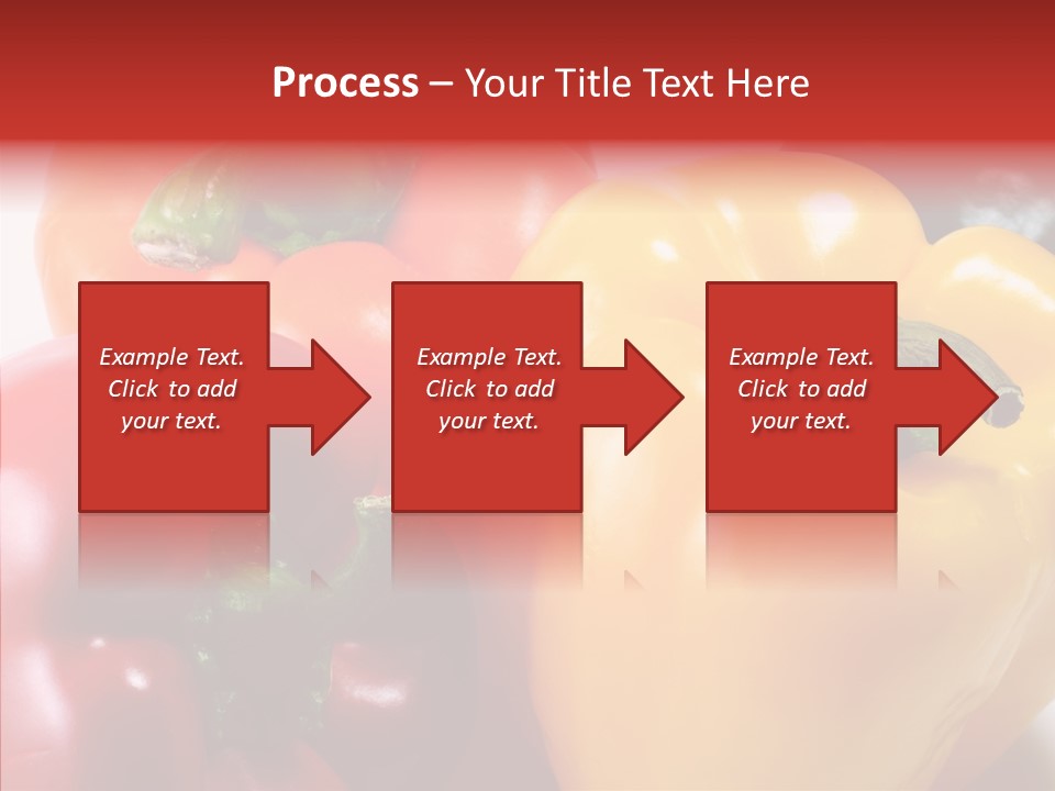 Pepper Yellow Vegetable PowerPoint Template