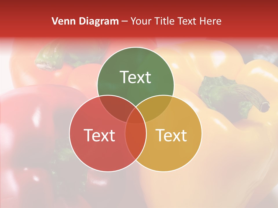 Pepper Yellow Vegetable PowerPoint Template