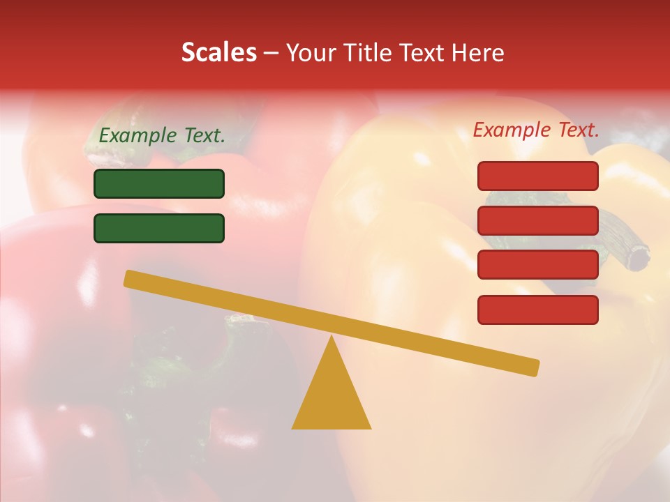 Pepper Yellow Vegetable PowerPoint Template