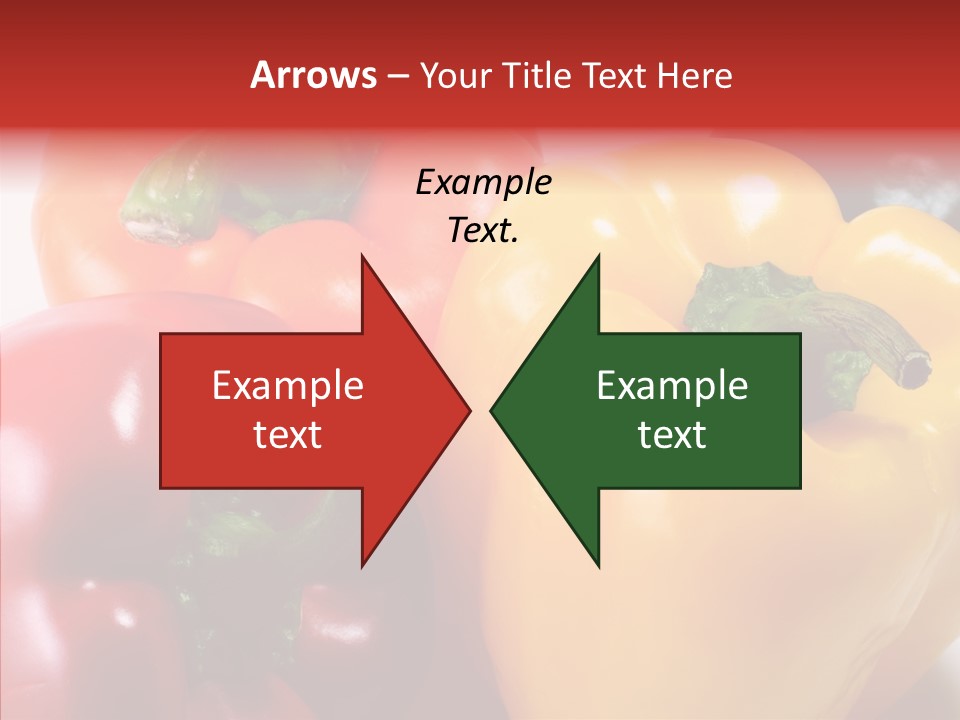 Pepper Yellow Vegetable PowerPoint Template
