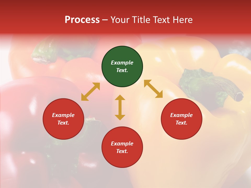 Pepper Yellow Vegetable PowerPoint Template