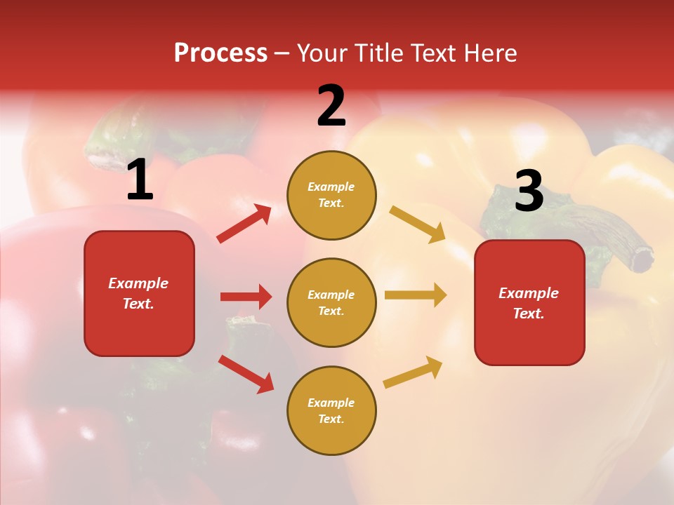 Pepper Yellow Vegetable PowerPoint Template