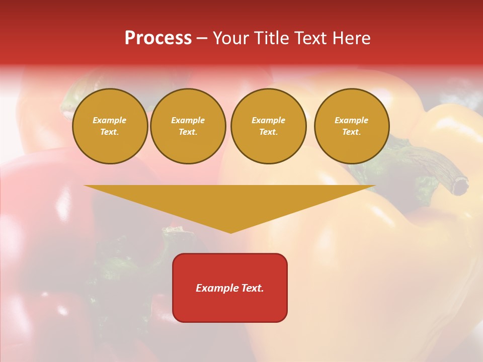 Pepper Yellow Vegetable PowerPoint Template