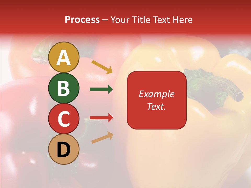 Pepper Yellow Vegetable PowerPoint Template
