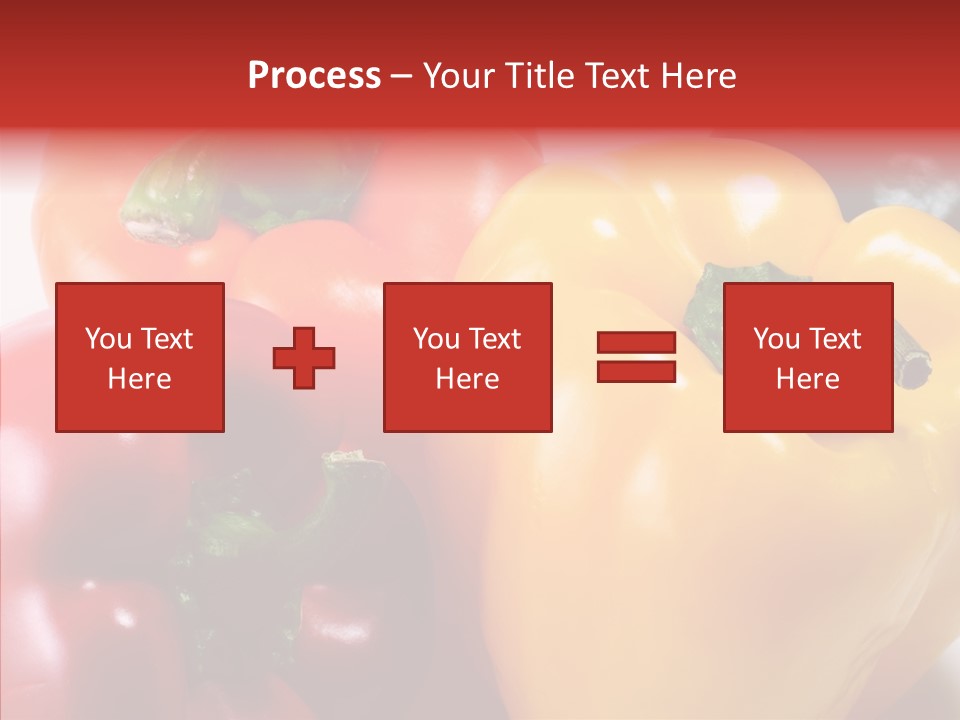 Pepper Yellow Vegetable PowerPoint Template