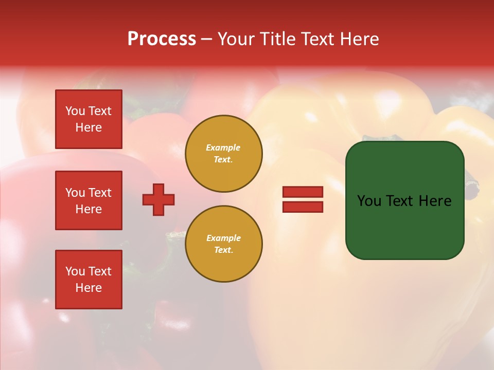Pepper Yellow Vegetable PowerPoint Template