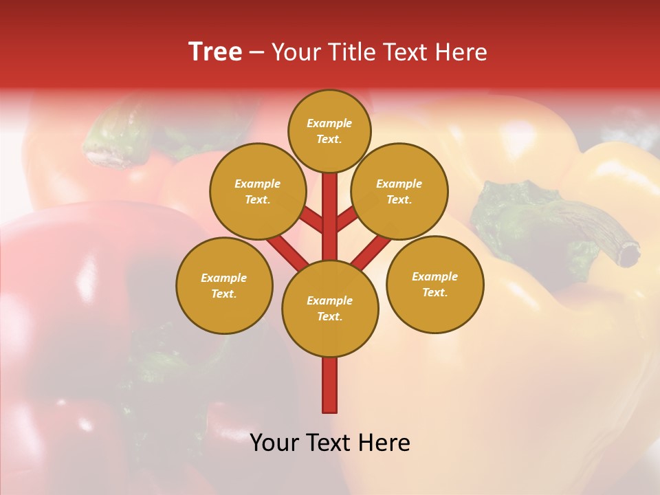 Pepper Yellow Vegetable PowerPoint Template