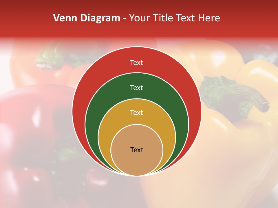 Pepper Yellow Vegetable PowerPoint Template