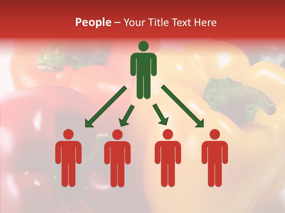 Pepper Yellow Vegetable PowerPoint Template