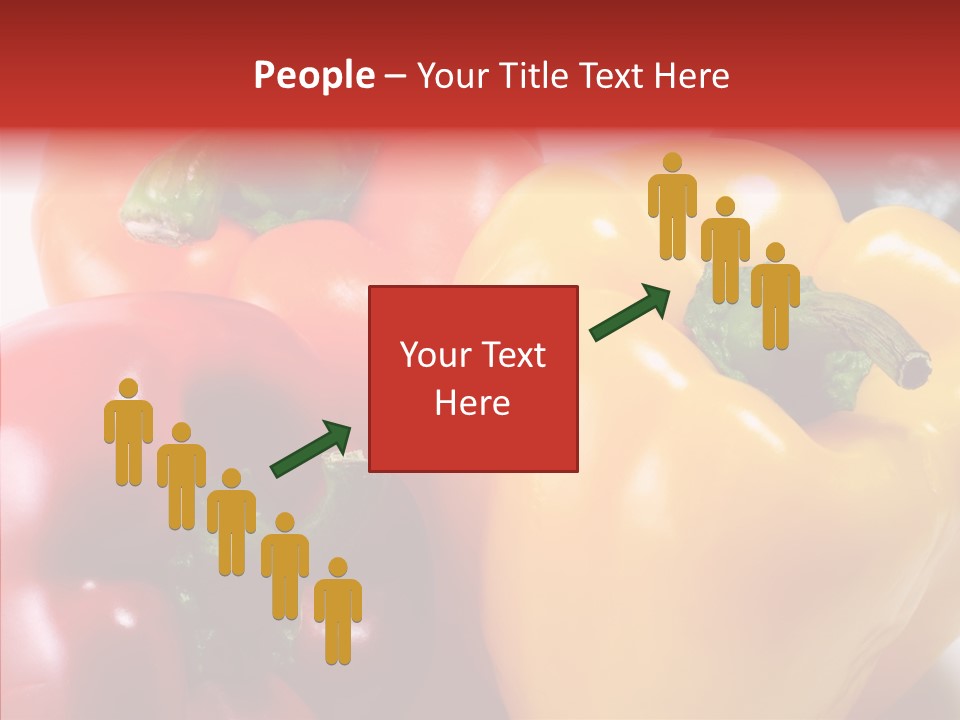 Pepper Yellow Vegetable PowerPoint Template
