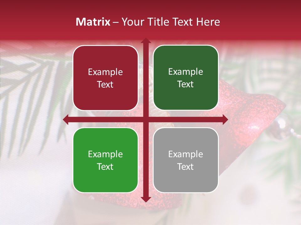 Holiday Bell Seasonal PowerPoint Template