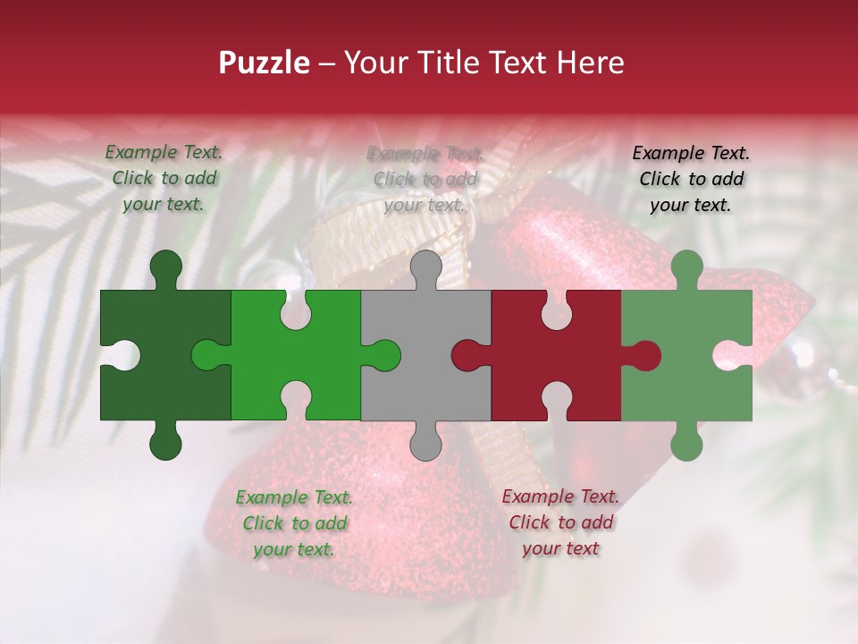 Holiday Bell Seasonal PowerPoint Template