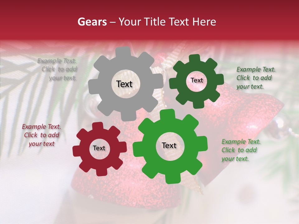 Holiday Bell Seasonal PowerPoint Template