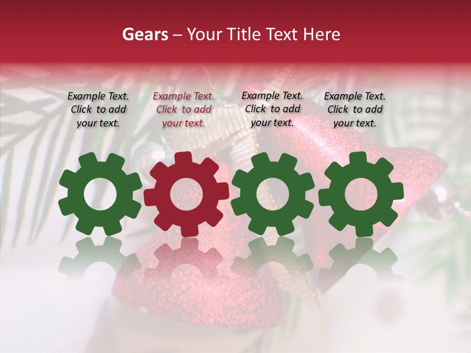 Holiday Bell Seasonal PowerPoint Template