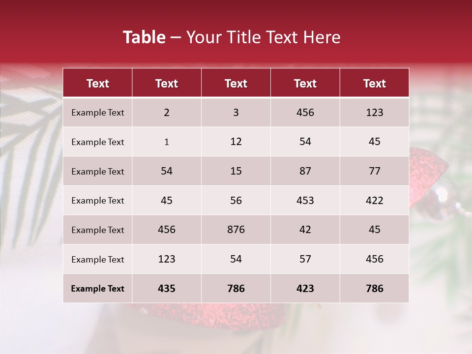 Holiday Bell Seasonal PowerPoint Template