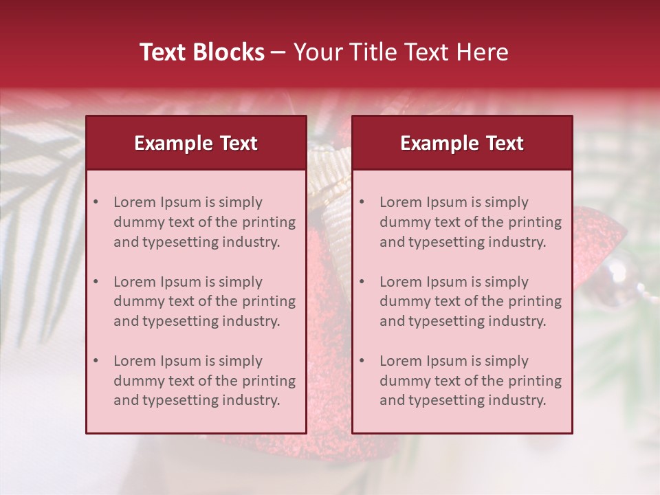 Holiday Bell Seasonal PowerPoint Template