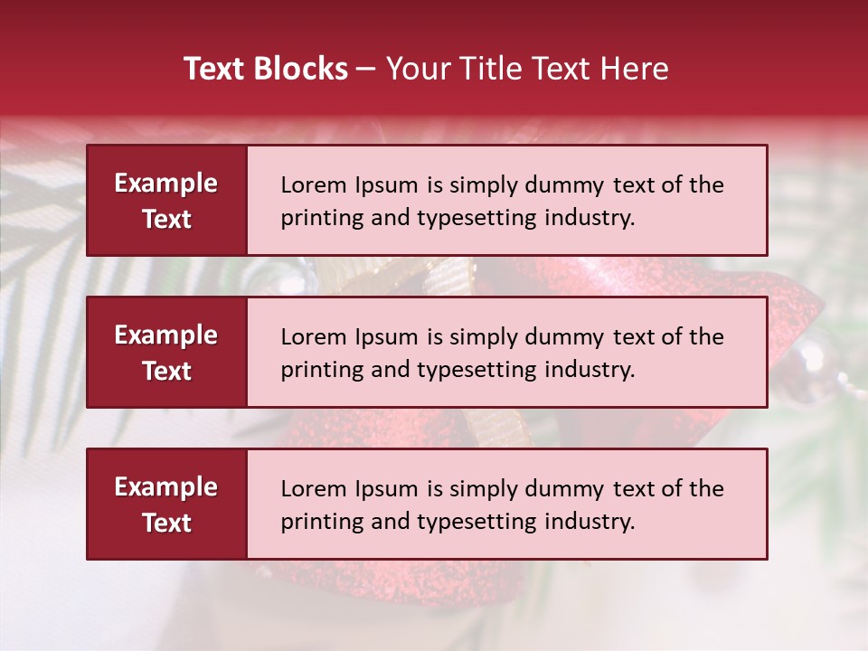 Holiday Bell Seasonal PowerPoint Template