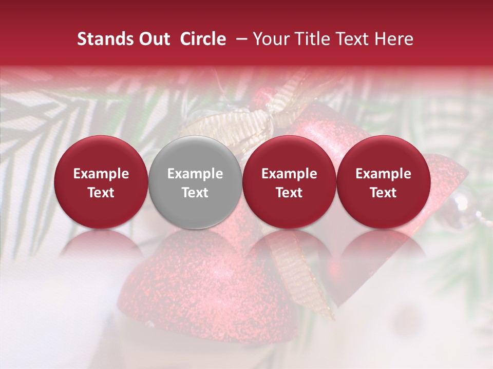 Holiday Bell Seasonal PowerPoint Template