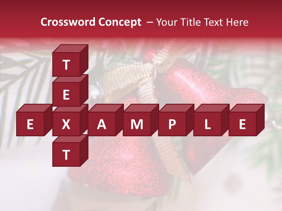 Holiday Bell Seasonal PowerPoint Template