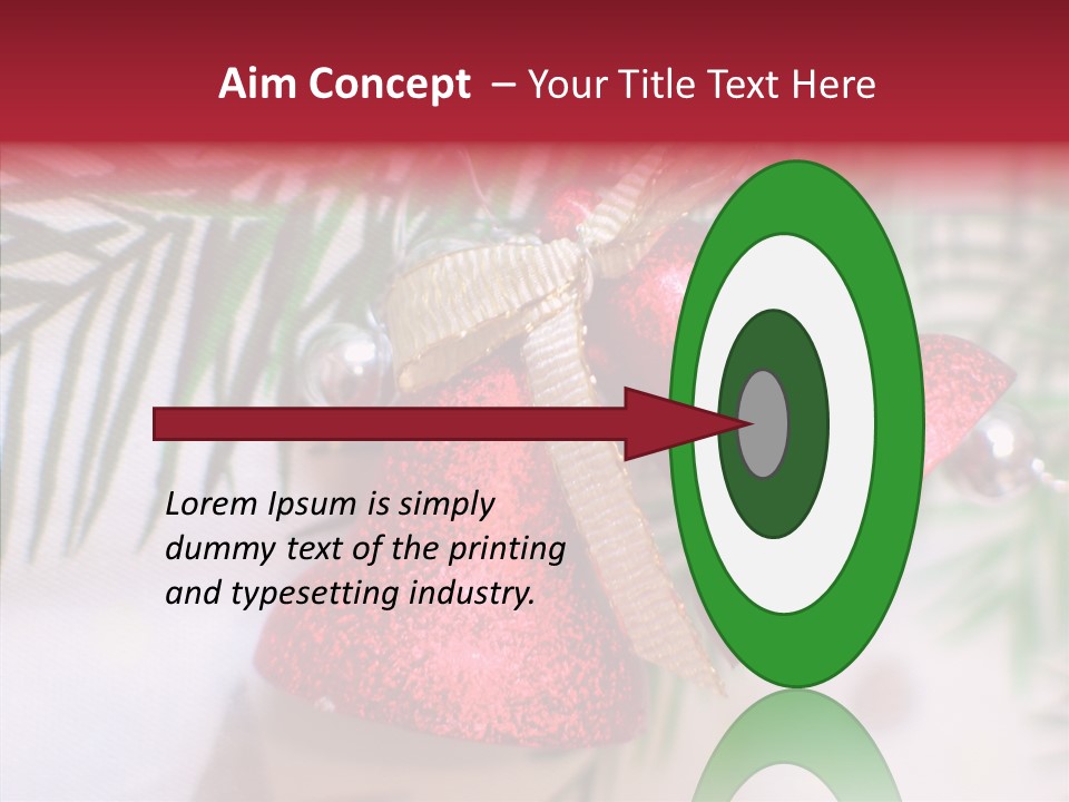 Holiday Bell Seasonal PowerPoint Template