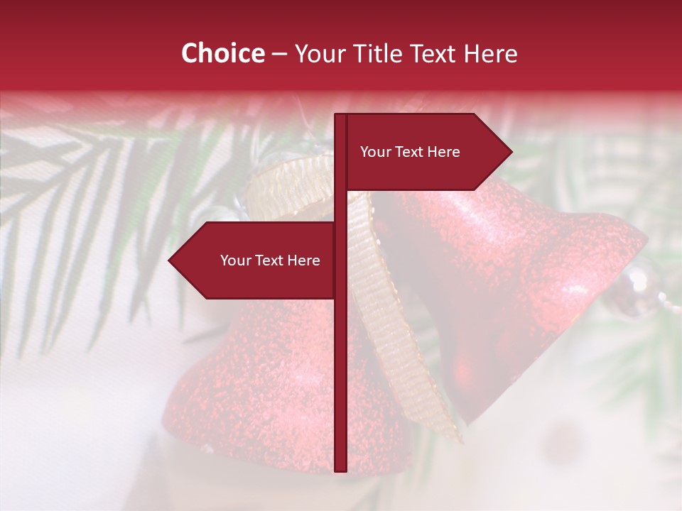 Holiday Bell Seasonal PowerPoint Template