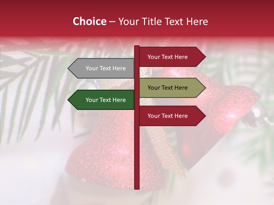 Holiday Bell Seasonal PowerPoint Template