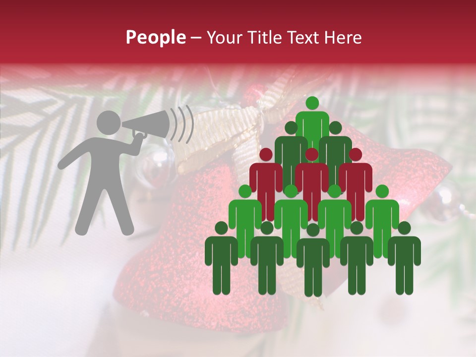 Holiday Bell Seasonal PowerPoint Template