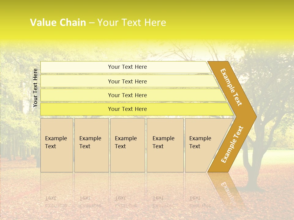 Outdoor Tree Park PowerPoint Template