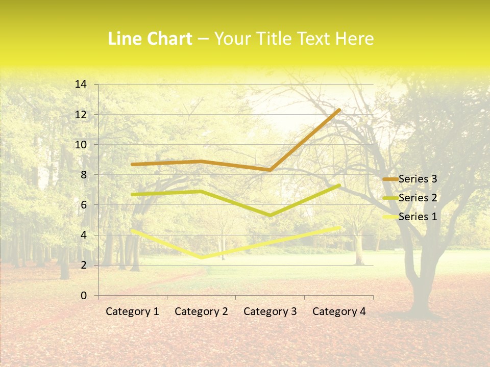 Outdoor Tree Park PowerPoint Template
