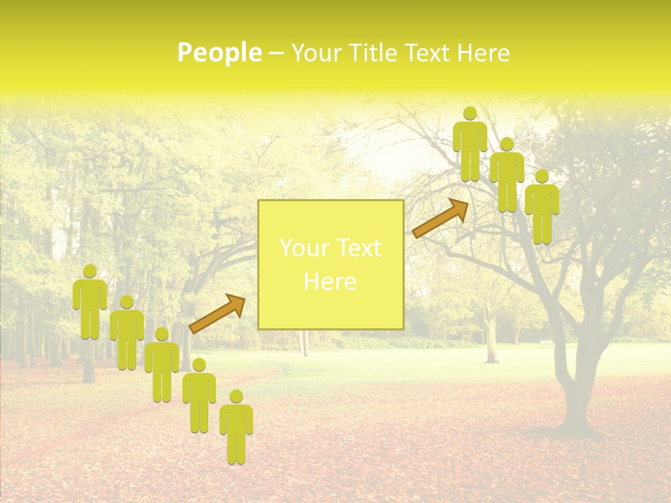 Outdoor Tree Park PowerPoint Template