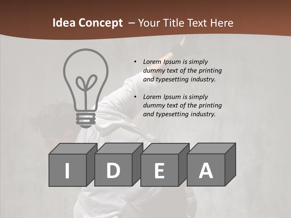 Hip Adolescence Male PowerPoint Template