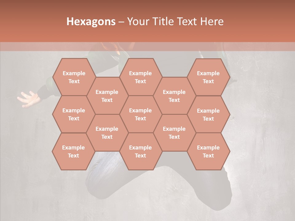 Gymnastic Man Hip Hop PowerPoint Template