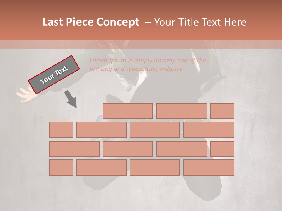 Gymnastic Man Hip Hop PowerPoint Template