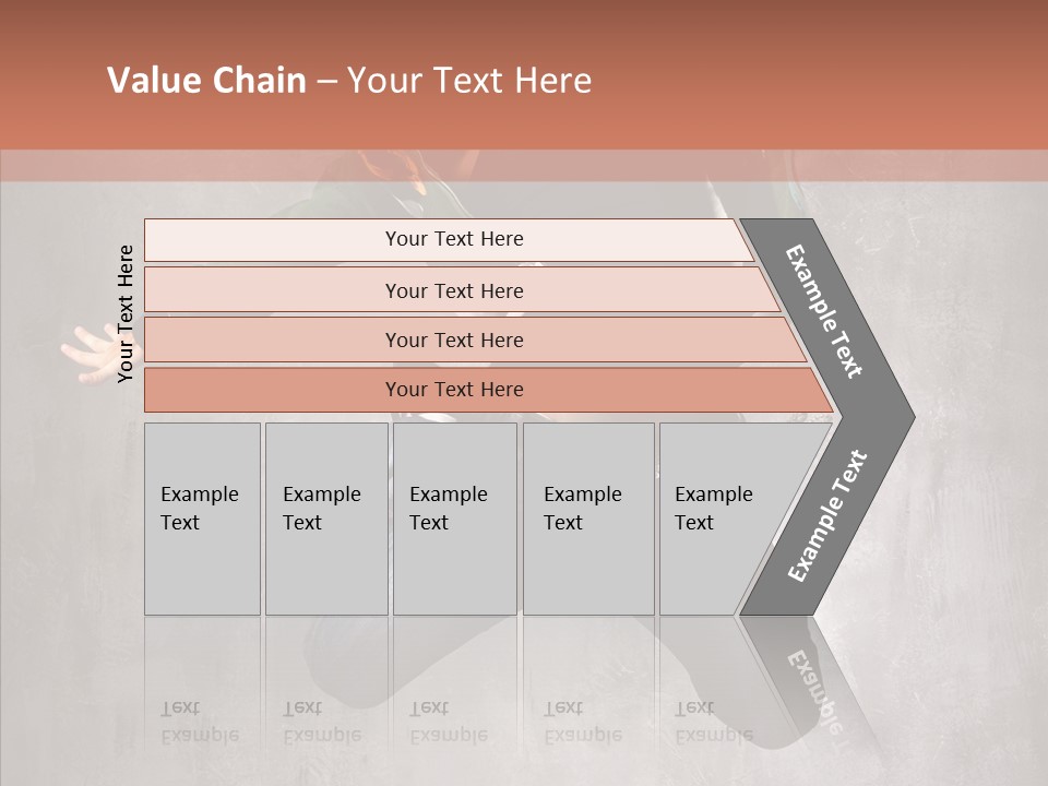 Gymnastic Man Hip Hop PowerPoint Template