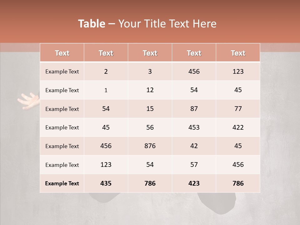 Gymnastic Man Hip Hop PowerPoint Template