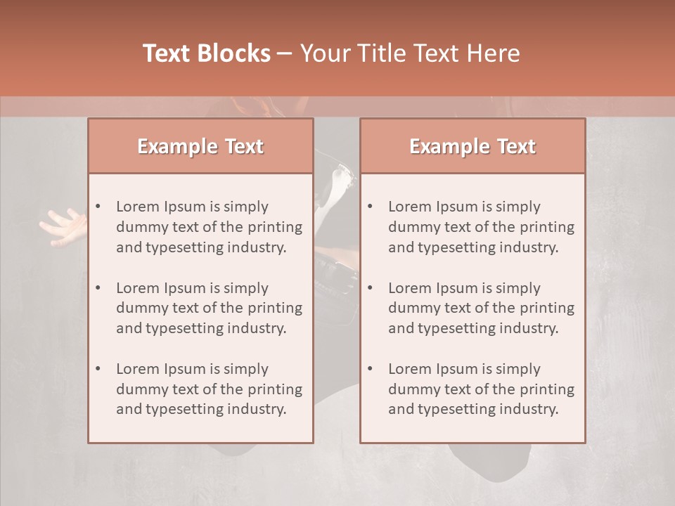 Gymnastic Man Hip Hop PowerPoint Template