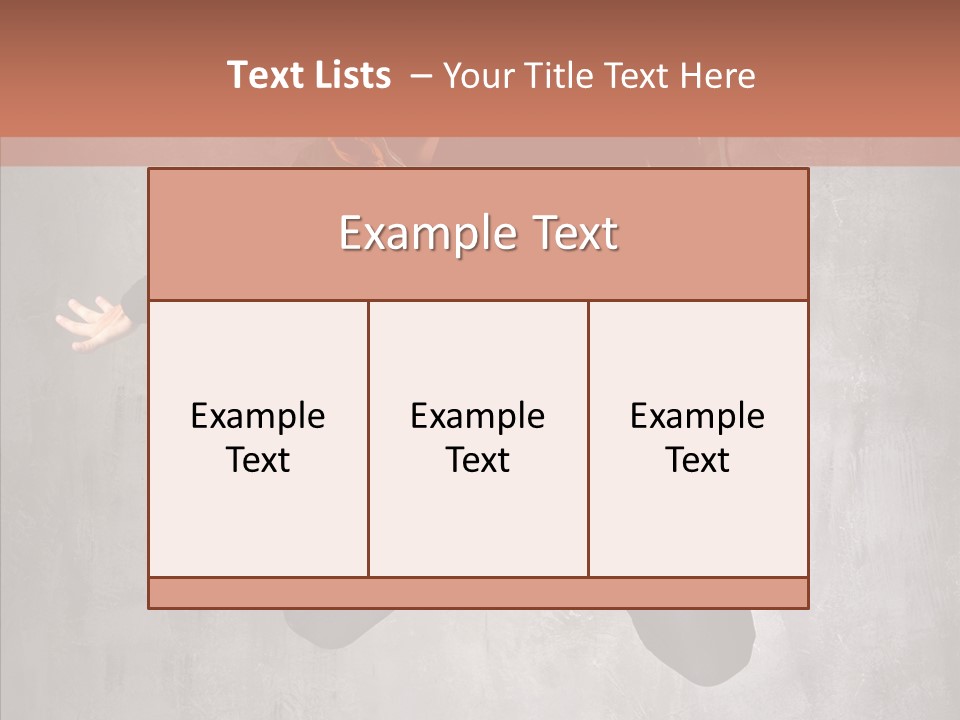 Gymnastic Man Hip Hop PowerPoint Template