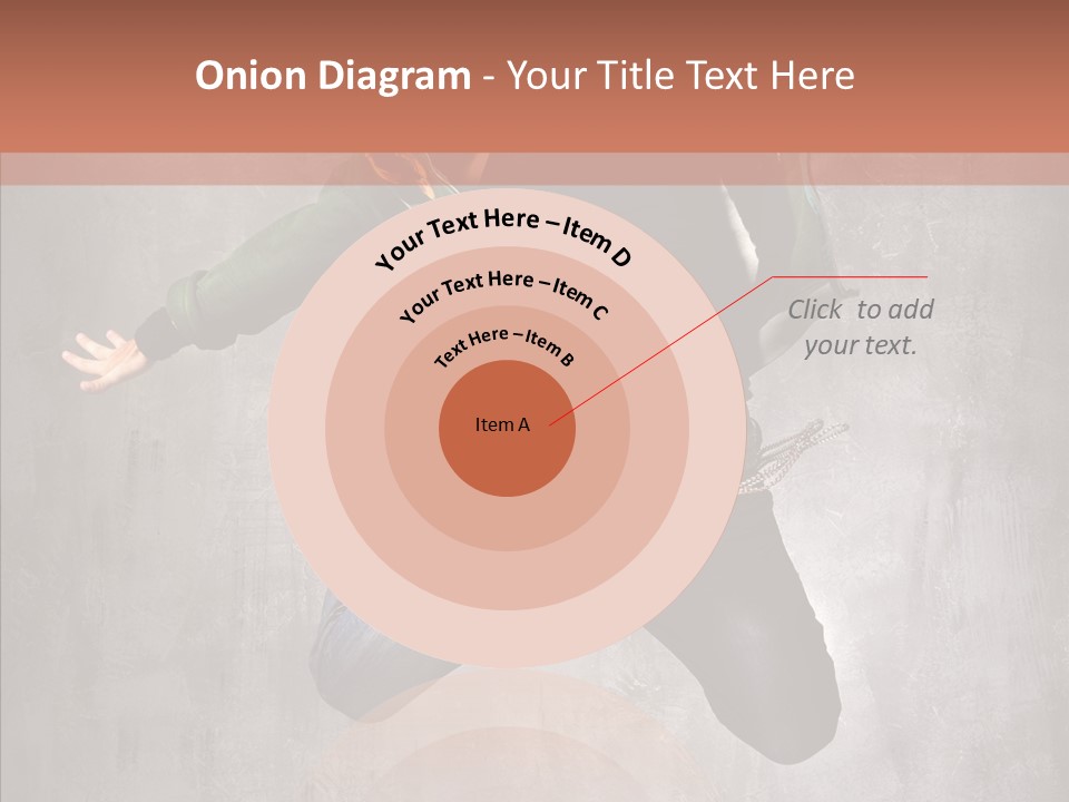 Gymnastic Man Hip Hop PowerPoint Template