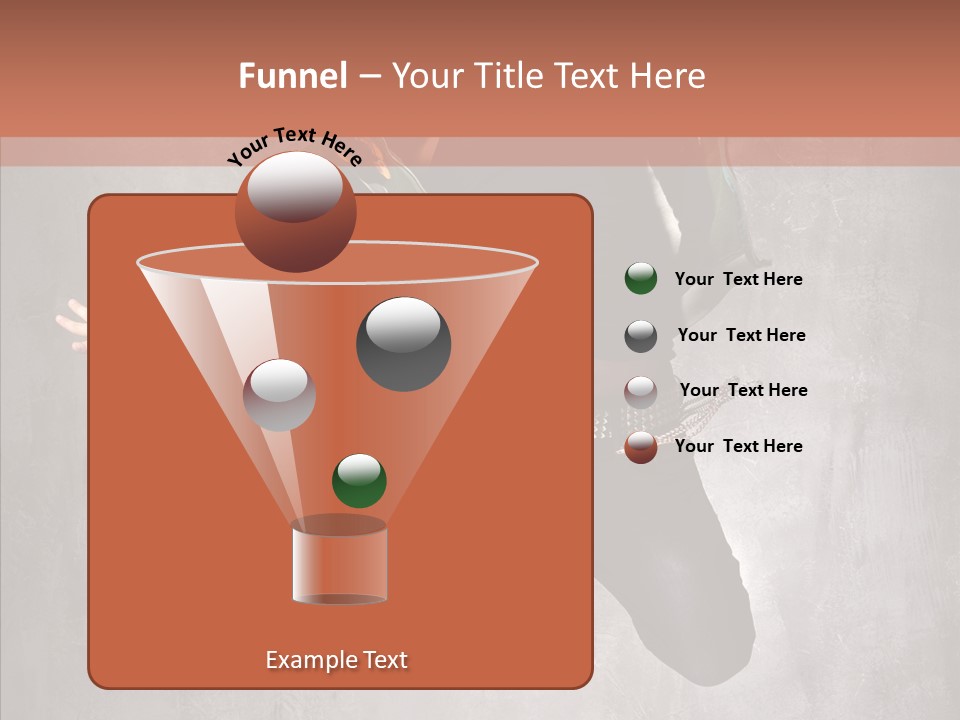 Gymnastic Man Hip Hop PowerPoint Template