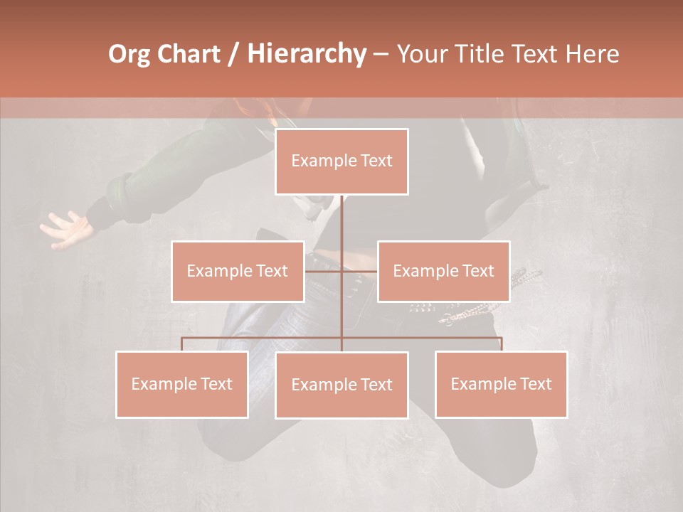 Gymnastic Man Hip Hop PowerPoint Template