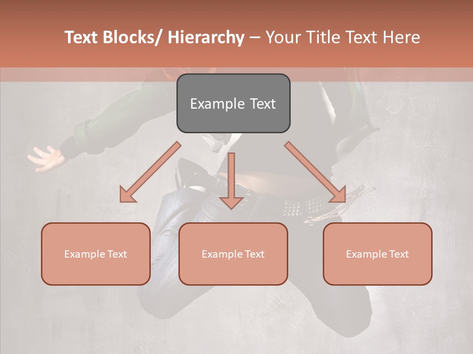 Gymnastic Man Hip Hop PowerPoint Template