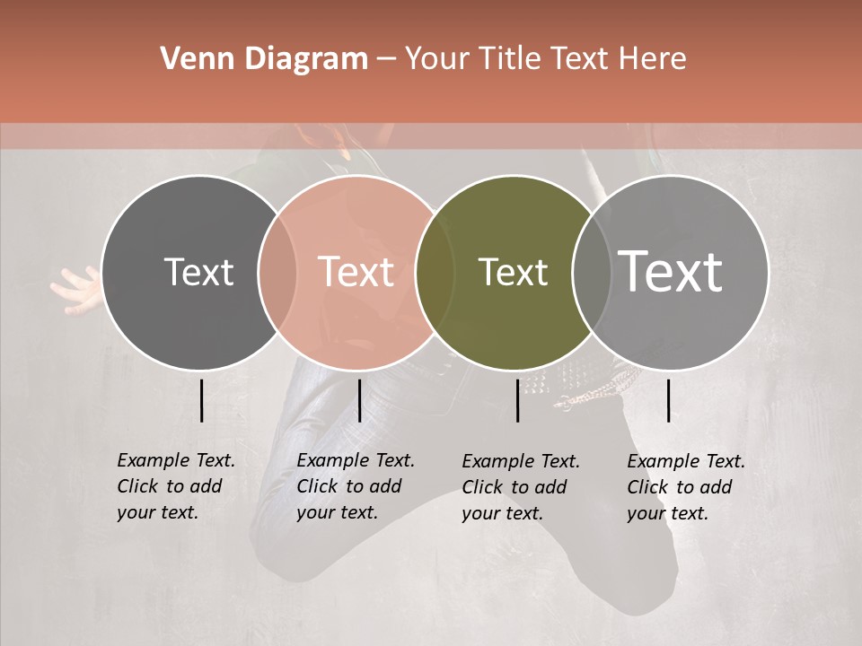 Gymnastic Man Hip Hop PowerPoint Template