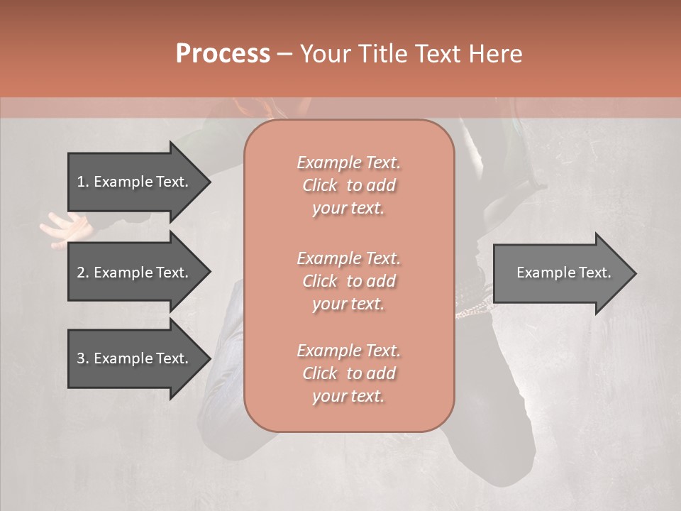 Gymnastic Man Hip Hop PowerPoint Template