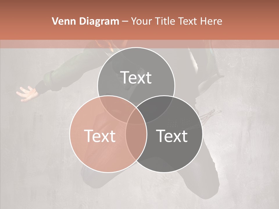 Gymnastic Man Hip Hop PowerPoint Template