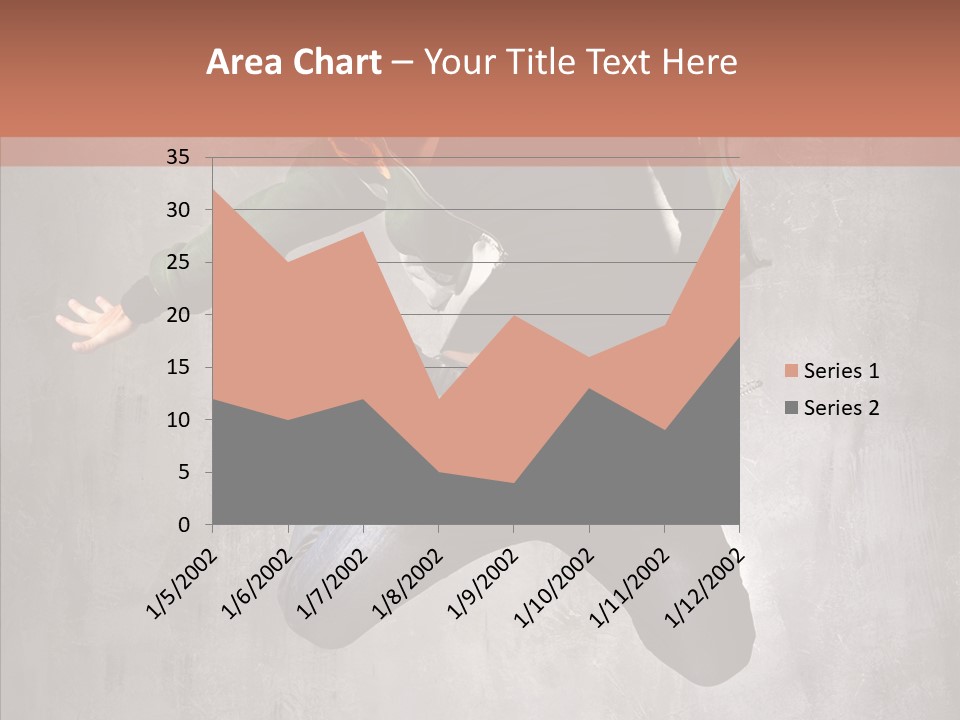 Gymnastic Man Hip Hop PowerPoint Template