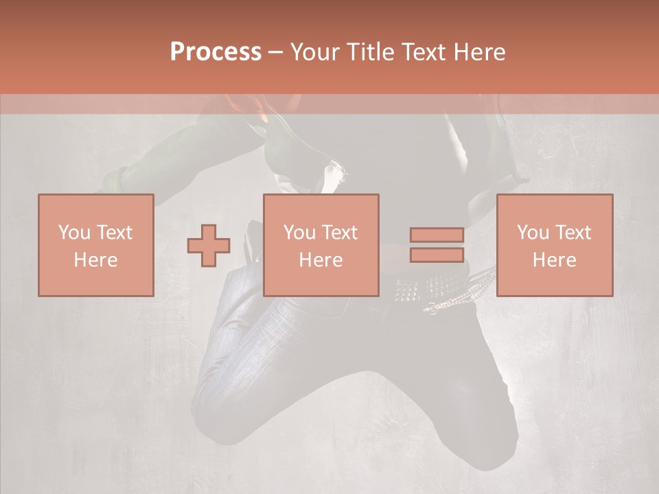 Gymnastic Man Hip Hop PowerPoint Template