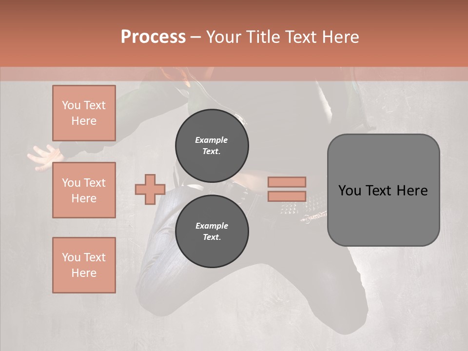 Gymnastic Man Hip Hop PowerPoint Template