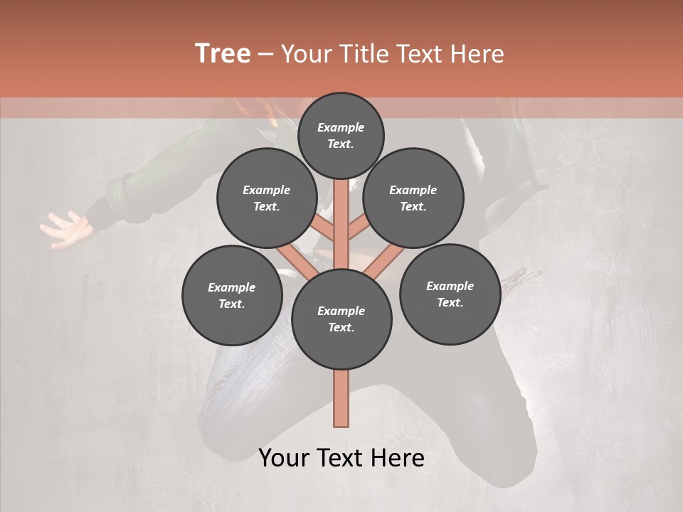 Gymnastic Man Hip Hop PowerPoint Template