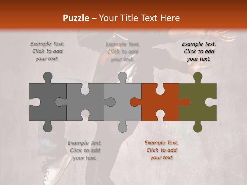 Hip Hop Posing Break Dance PowerPoint Template