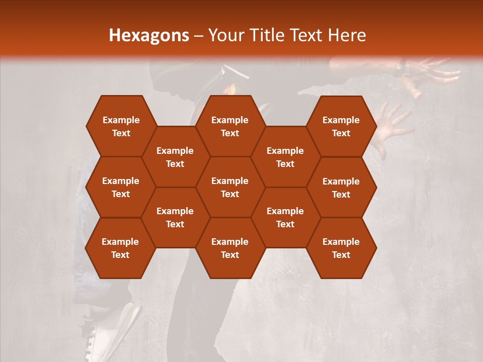 Hip Hop Posing Break Dance PowerPoint Template